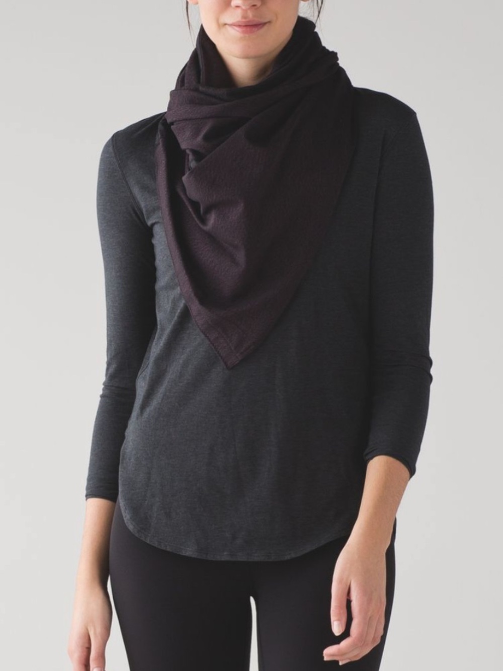 NWT Lululemon Vinyasa Wrap in Cherry Black